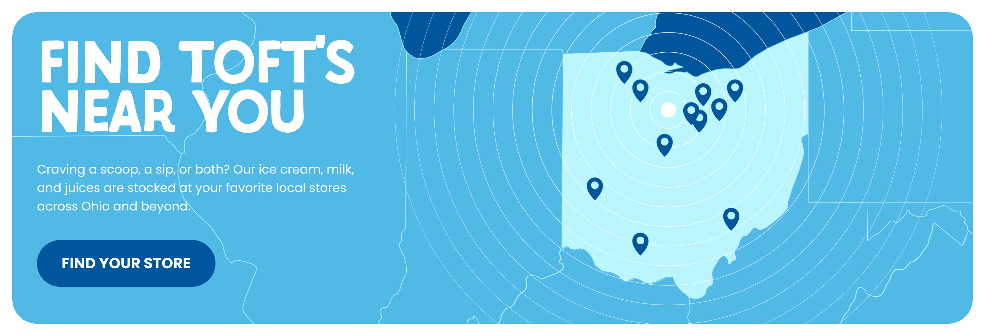 Find Toft's near you