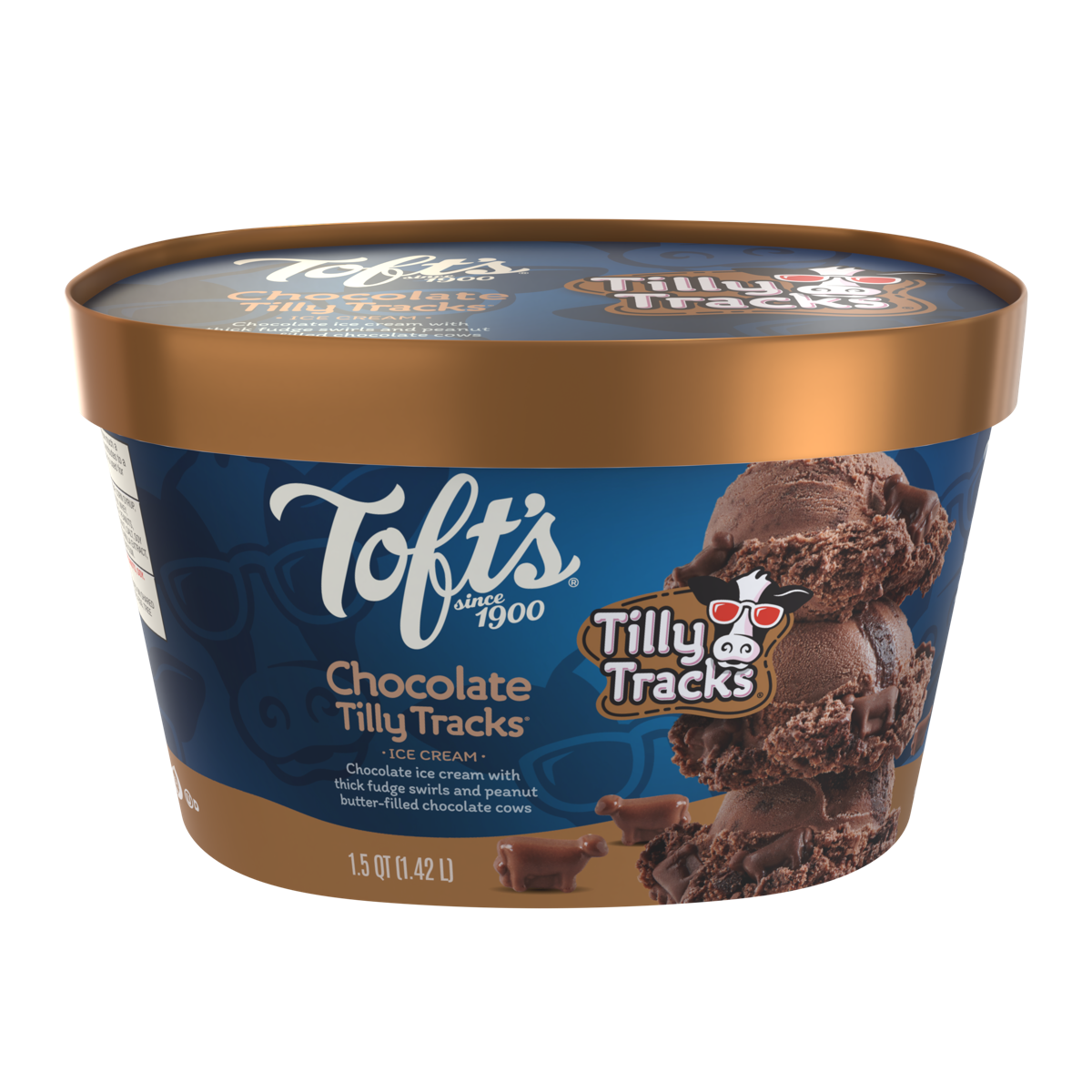 Toft ice cream carton